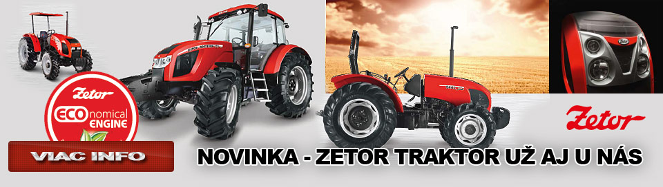 Traktory Zetor už aj u nás. Stiahni si PDF katalóg